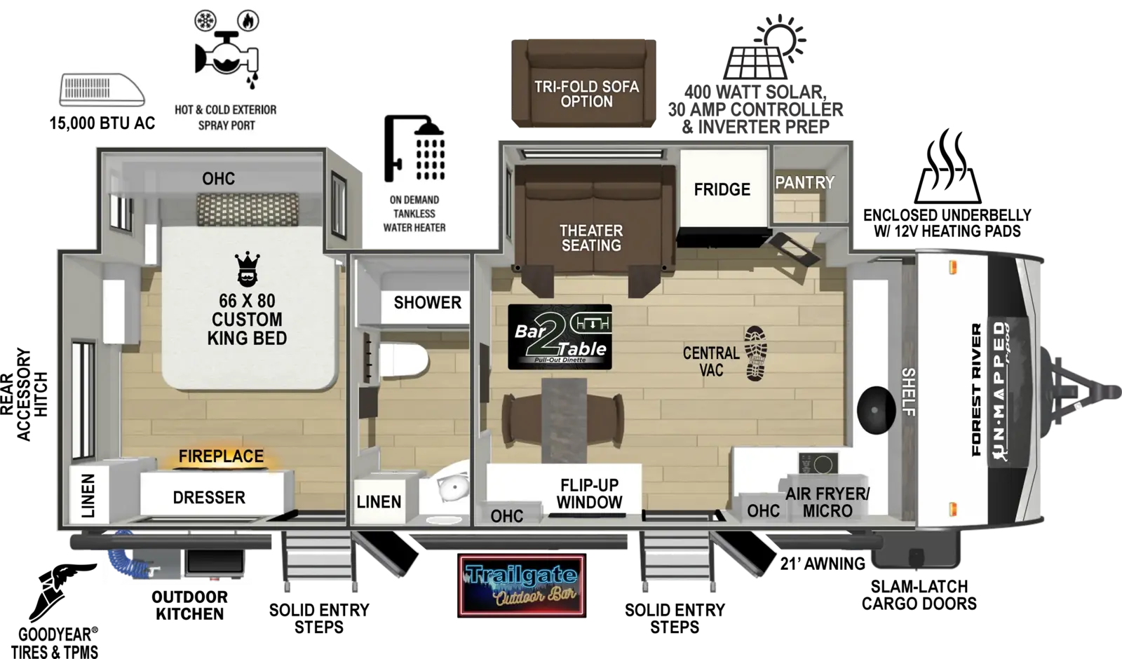 Floorplan diagram for 2027 Un•Mapped 25FK